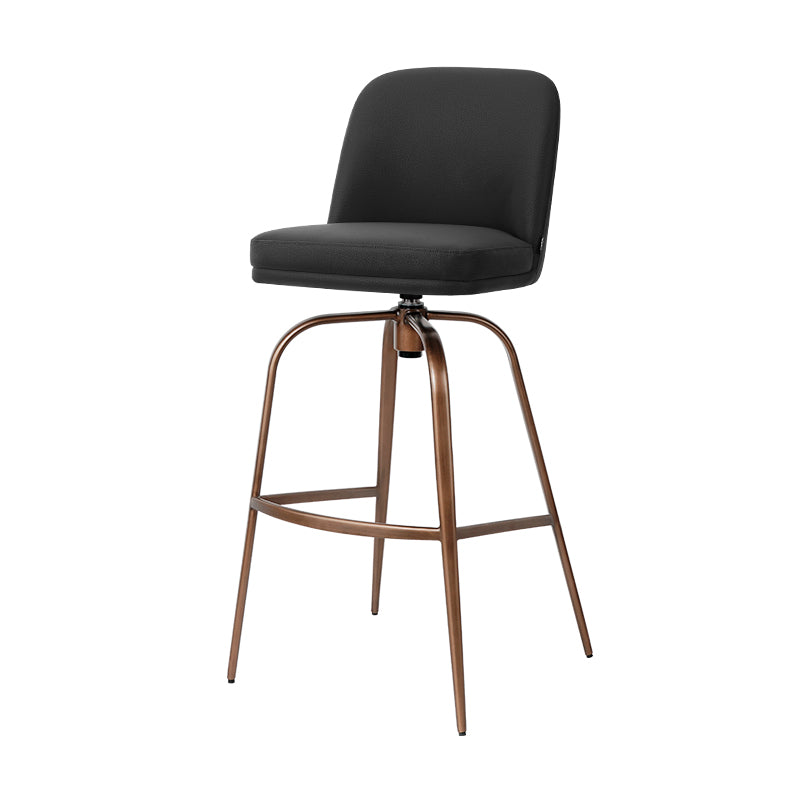 Heduedmobel Meimei PU leather bar chair HD-7768 with a sleek design and cushioned seat in a modern setting