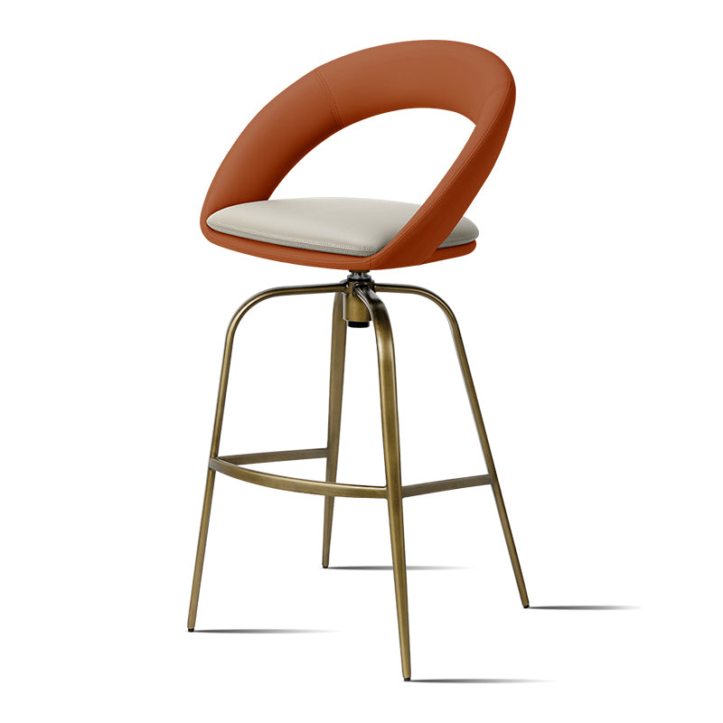 Meirou PU Leather HD-7371 bar chair with sleek design and comfortable seating in a modern setting.
