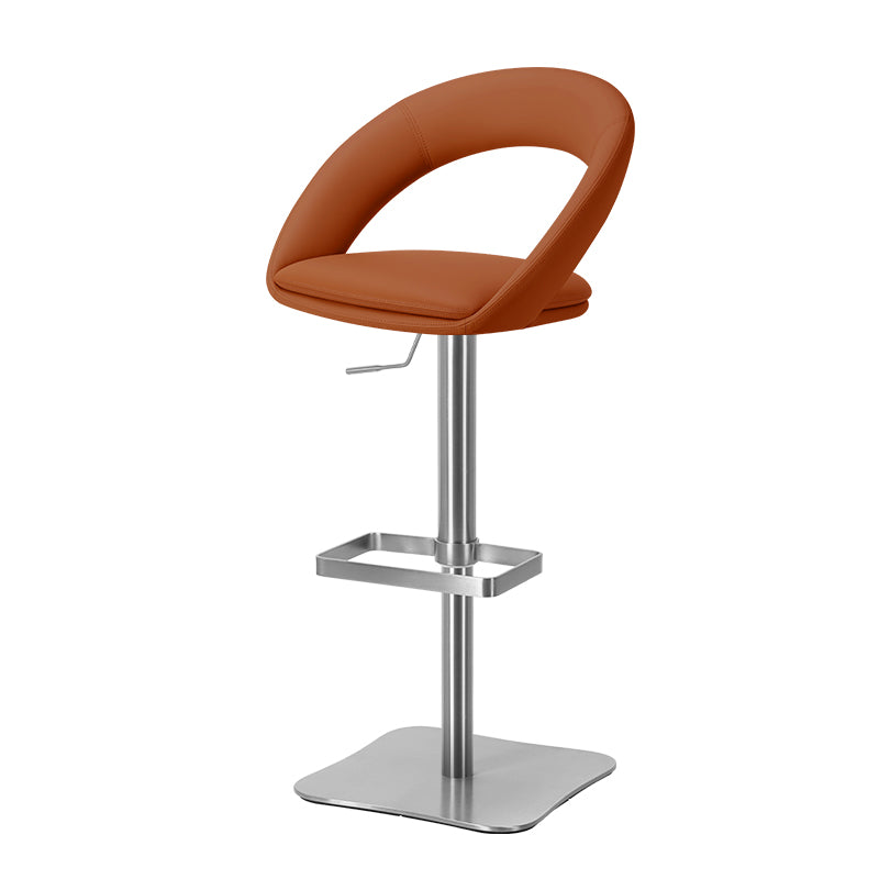 Meirou PU leather bar chair HD-7729 with sleek design and comfortable seating in a modern setting.