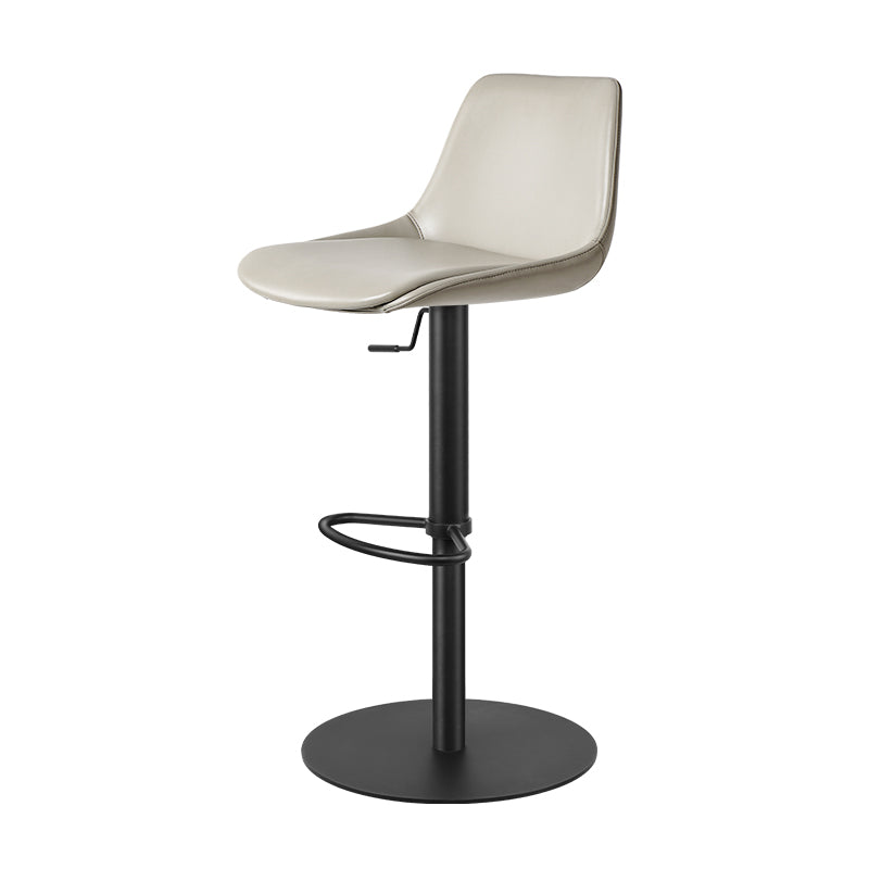 Heduedmobel Meirou PU leather bar chair HD-7603 with sleek design and cushioned seat for modern bar or kitchen use.