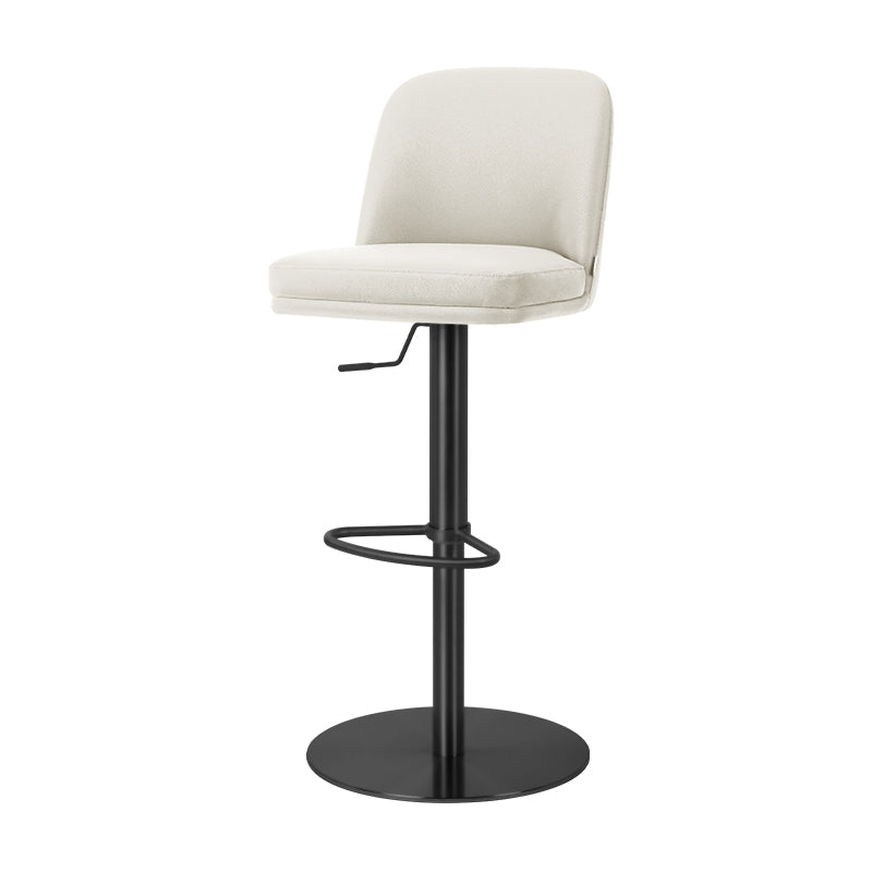 Heduedmobel HD-7765 Meimei PU leather bar chair with sleek design and cushioned seat, perfect for modern bar or kitchen setting.