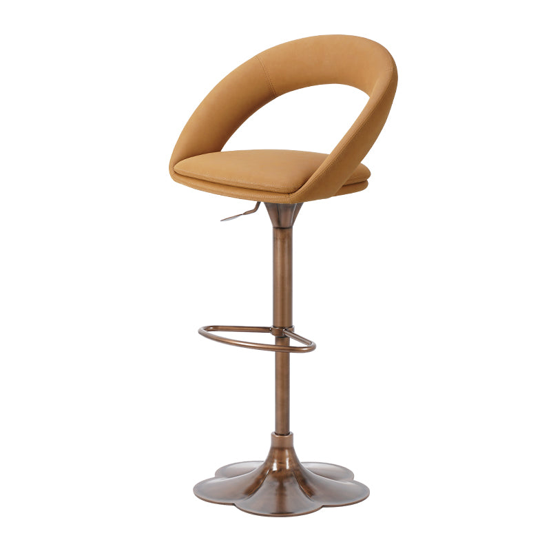 Heduedmobel HD-7732 Meirou PU Leather bar chair with modern design and cushioned seat, suitable for bar or kitchen counter seating.