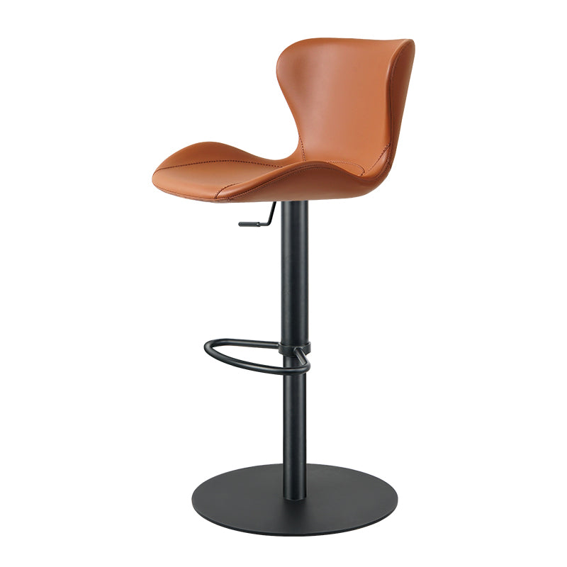 Meirou PU Leather HD-7252 bar chair with sleek design and comfortable seating in a modern setting.