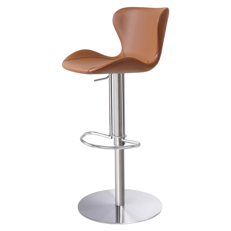 Meirou PU Leather HD-7252 bar chair with sleek design and comfortable seating in a modern setting.