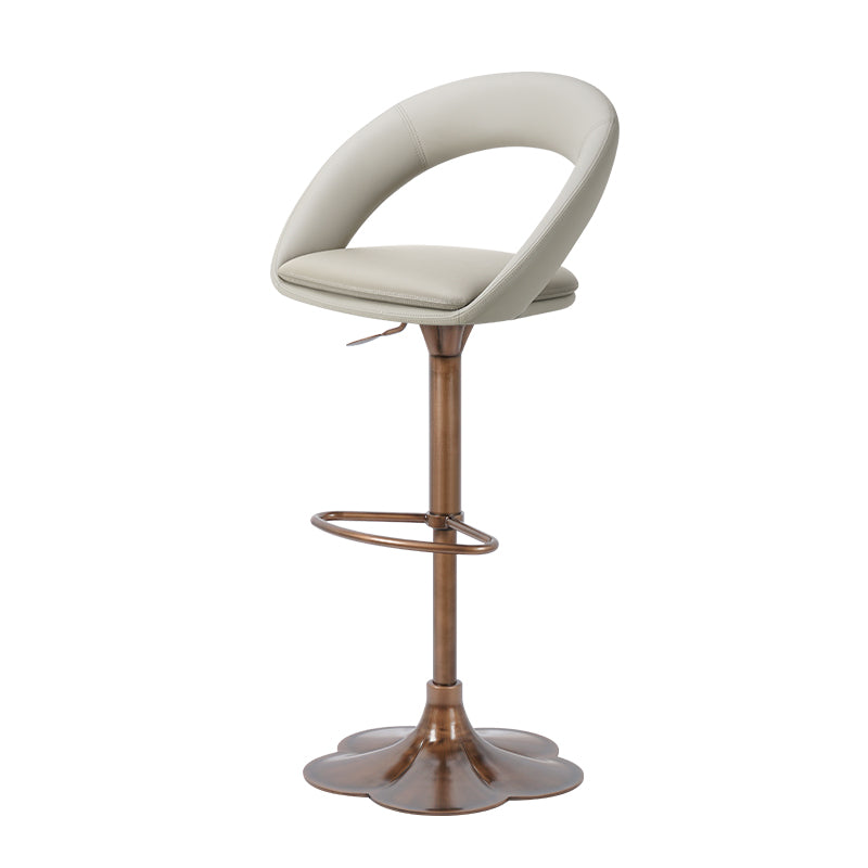 Heduedmobel HD-7732 bar chair with black Meirou PU leather upholstery and sleek modern design.