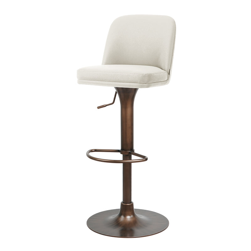 Heduedmobel Meimei PU Leather HD-7766 bar chair with sleek design and cushioned seat, perfect for modern kitchen or bar area.
