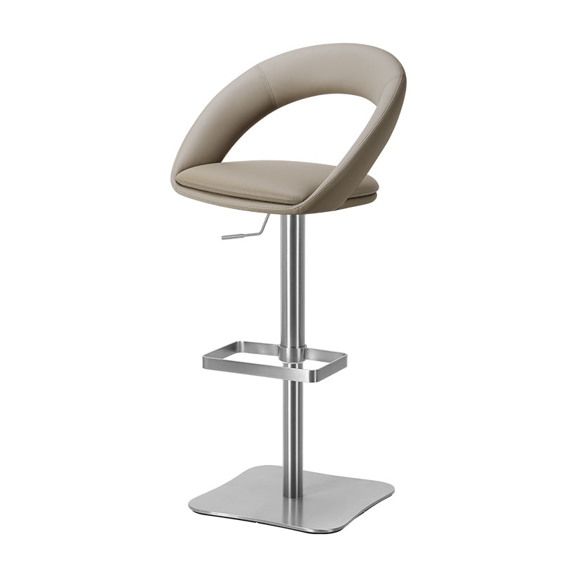 Heduedmobel PU leather bar chair HD-7729 with sleek design and comfortable padding in modern interior setting.