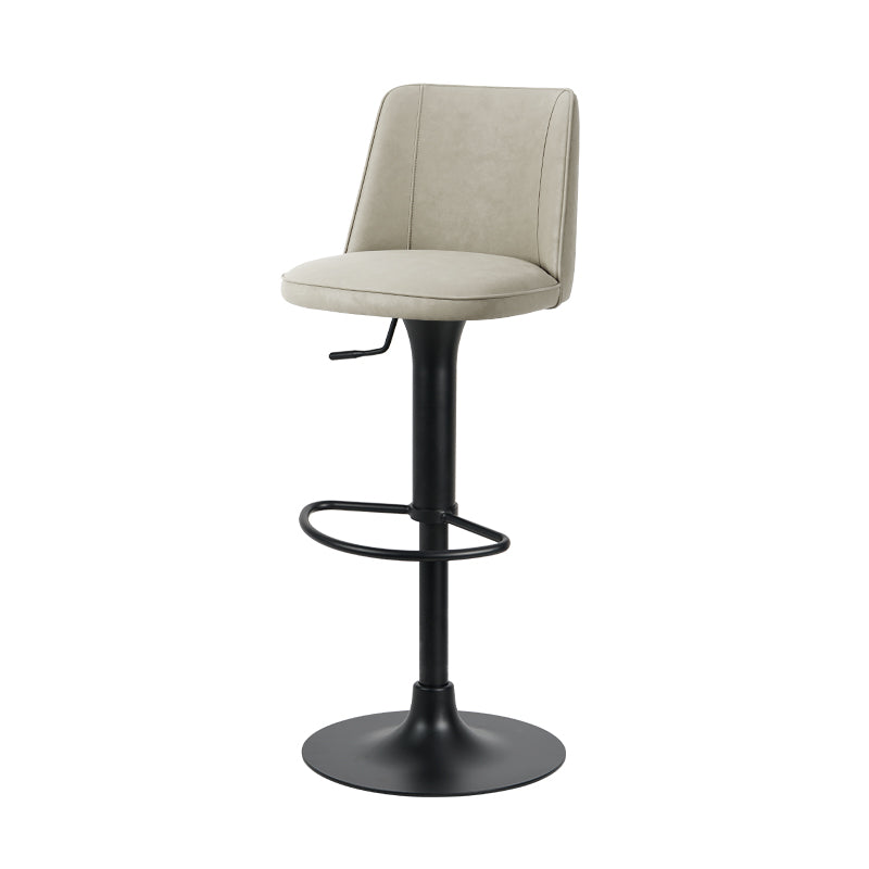 Heduedmobel Meibao PU leather bar chair HD-7676 with a sleek design and cushioned seat, ideal for modern bars and kitchens.