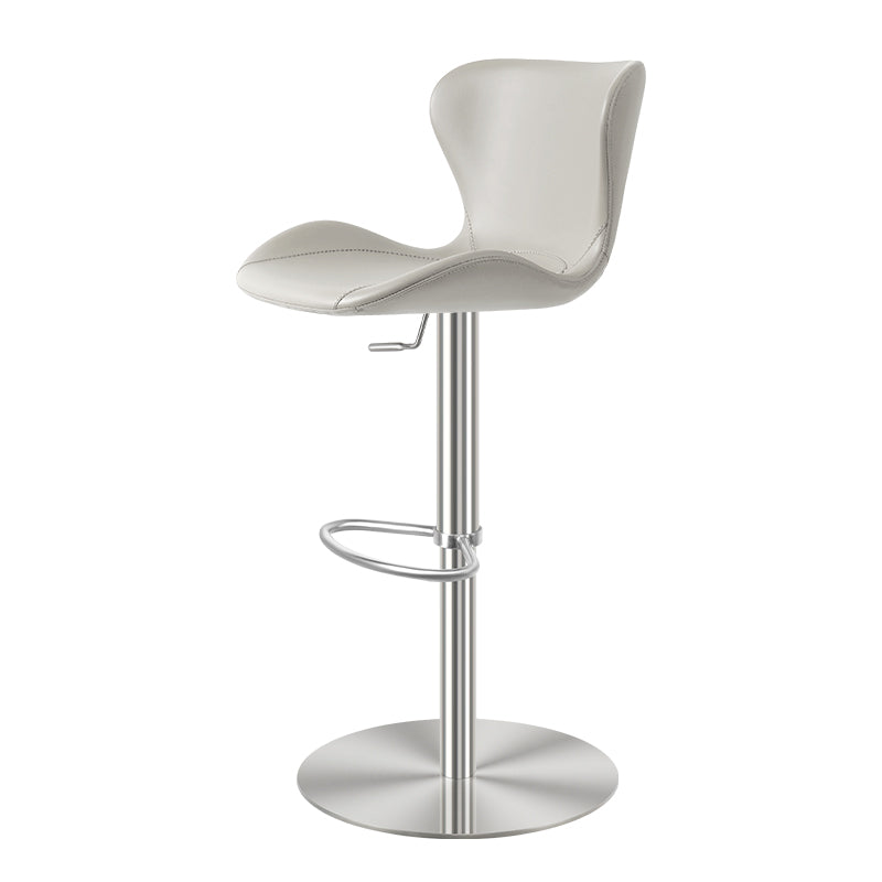 Meirou PU Leather HD-7252 bar chair with sleek design and comfortable seating in a stylish setting.