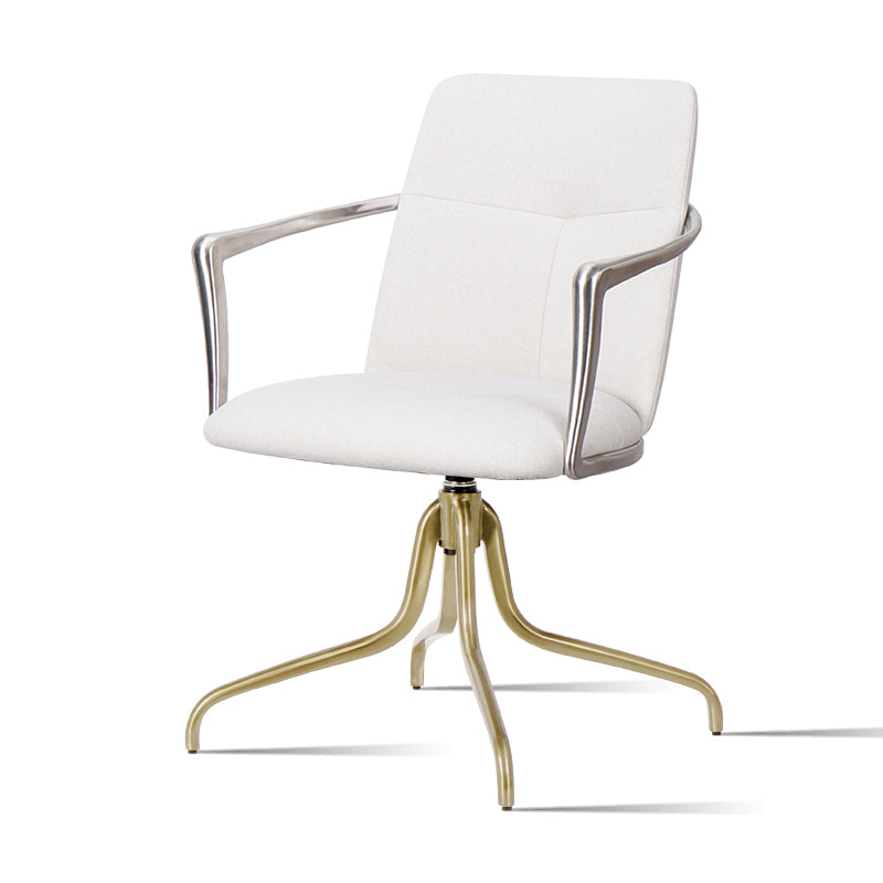 Heduedmobel HD-9120 leisure chair with mohair, huabao PU leather, and full grain leather in a modern design.