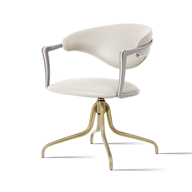 Heduedmobel HD-9118 leisure chair with PU leather and plain-grain cowhide finish, modern design, cushioned seat and backrest.