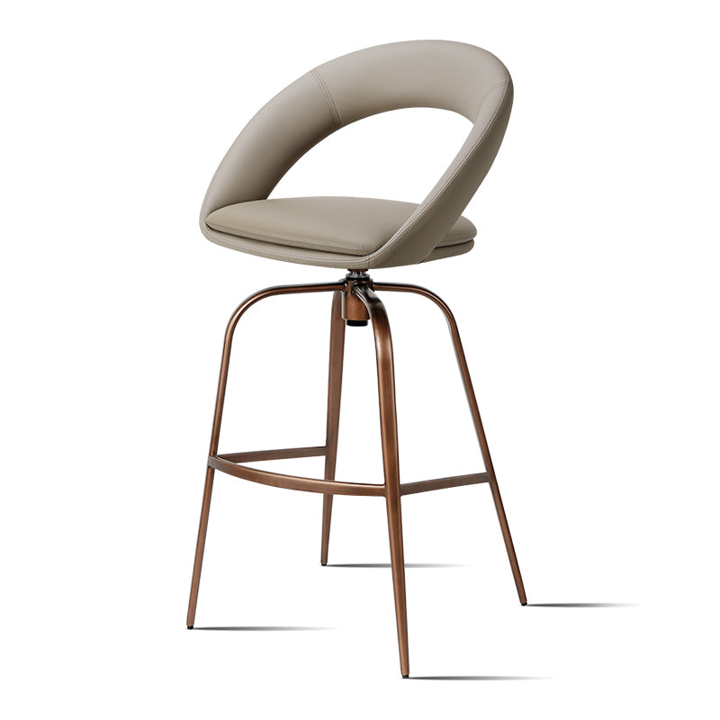Meirou PU Leather HD-7371 bar chair with a sleek design and comfortable cushioning in a modern setting.