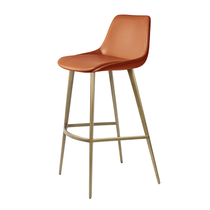 Heduedmobel Meirou PU leather bar chair HD-7720 with a modern design and cushioned seat, ideal for home or bar setting