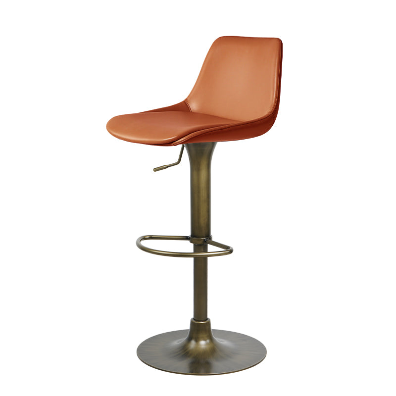 Heduedmobel Meirou PU Leather HD-7719 bar chair with a sleek modern design and cushioned seat and backrest.