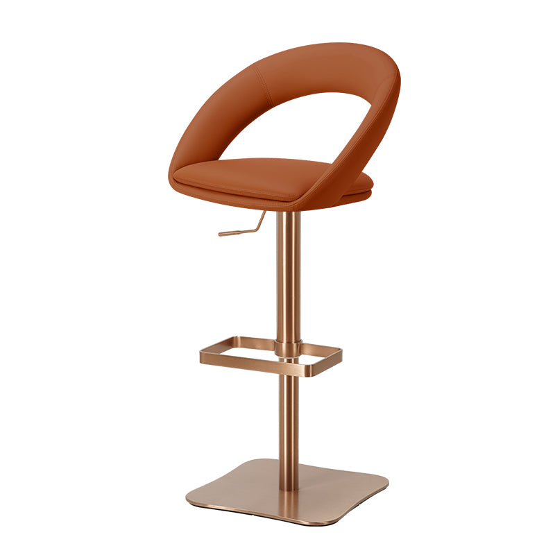 Heduedmobel PU leather bar chair HD-7729 with sleek design and comfortable cushioning, perfect for modern spaces.