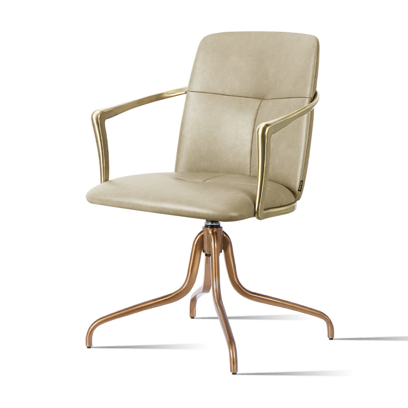 Heduedmobel leisure chair with Mohair, Huabao PU leather, and full grain leather upholstery, modern design, and comfortable seating.