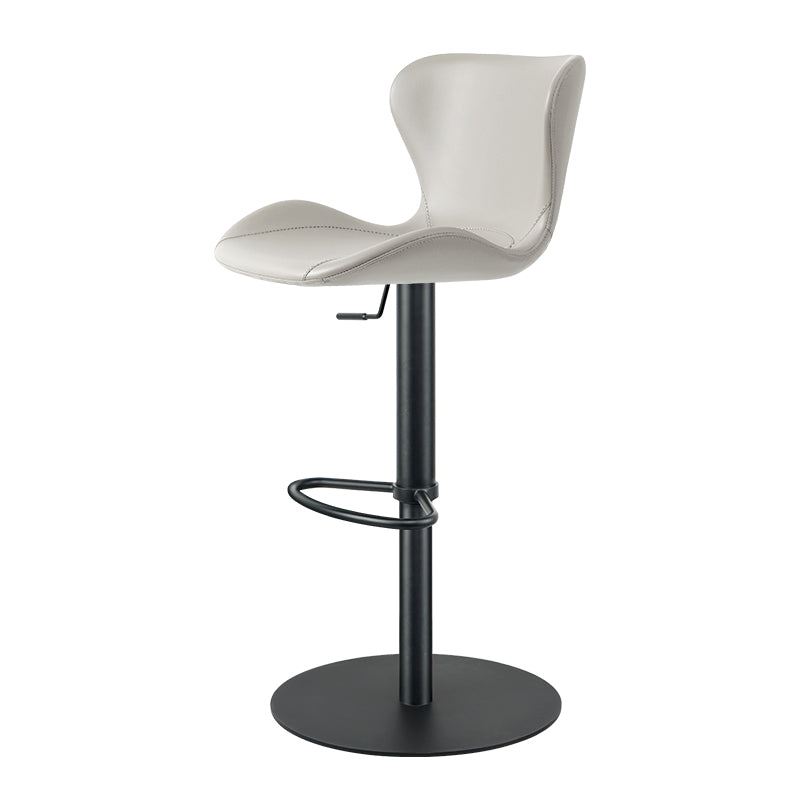 Meirou PU Leather HD-7252 bar chair in sleek design with comfortable cushioning and sturdy metal legs.