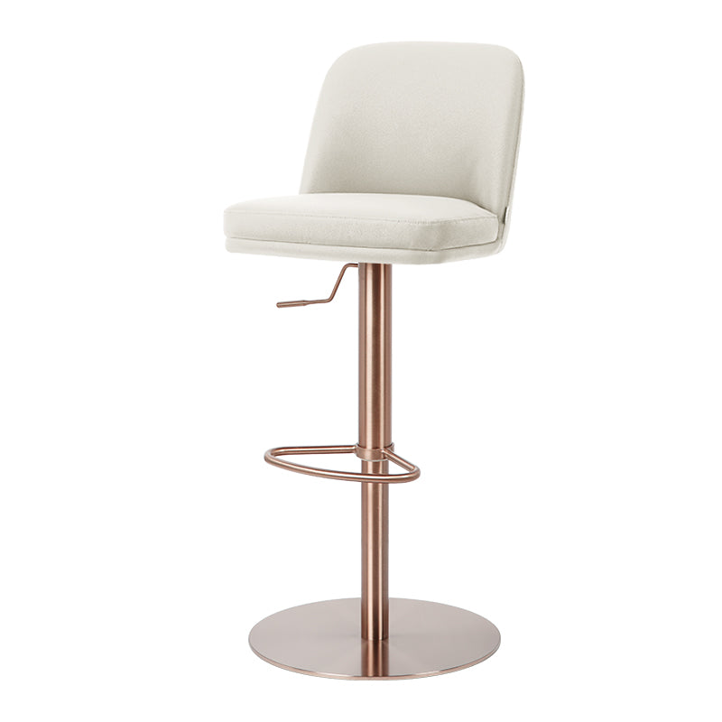 Heduedmobel Meimei PU Leather HD-7507 bar chair with sleek design, padded seat, and modern black finish.