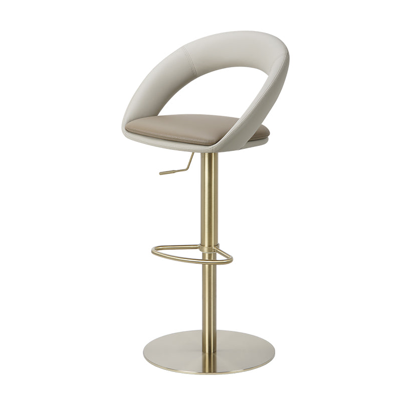 Meirou PU Leather bar chair HD-7726 in a sleek design with a comfortable seat and sturdy base.