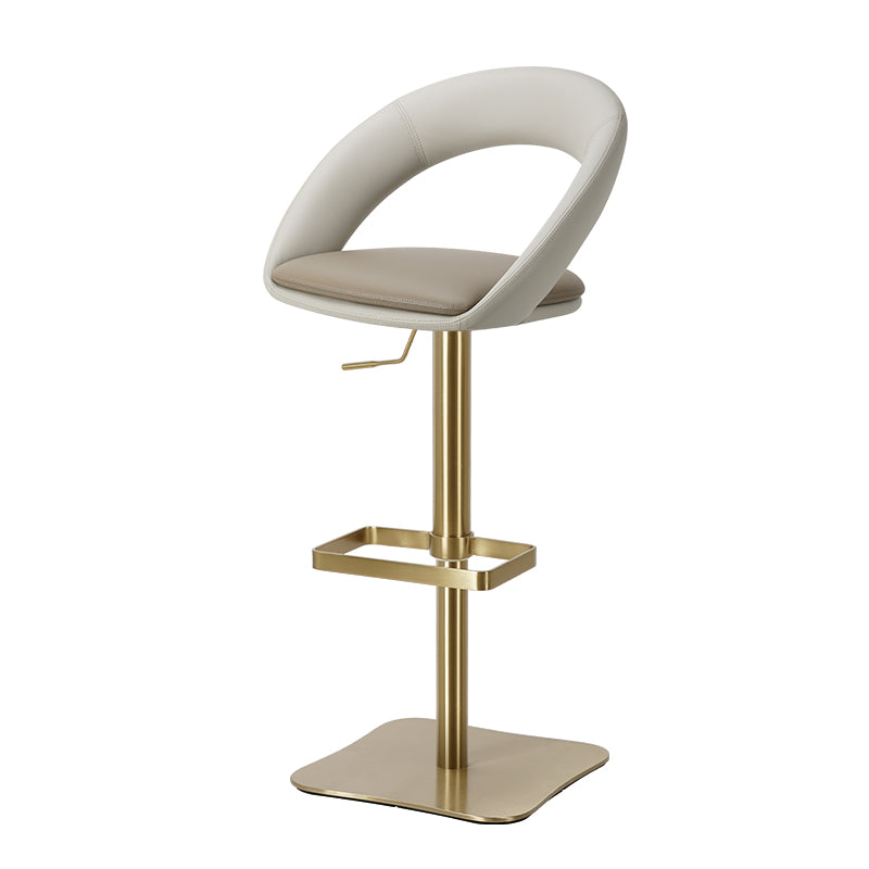 Meirou PU Leather HD-7729 bar chair in sleek design with a comfortable seat and sturdy legs, perfect for modern interiors.
