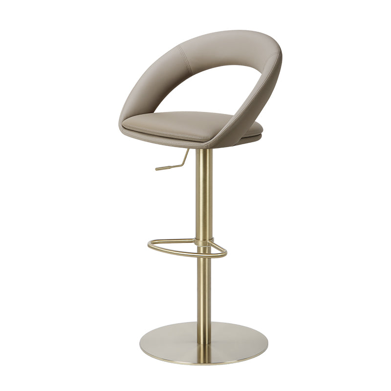 Meirou PU Leather HD-7726 bar chair in sleek black with a modern design and comfortable seat from Heduedmobel.