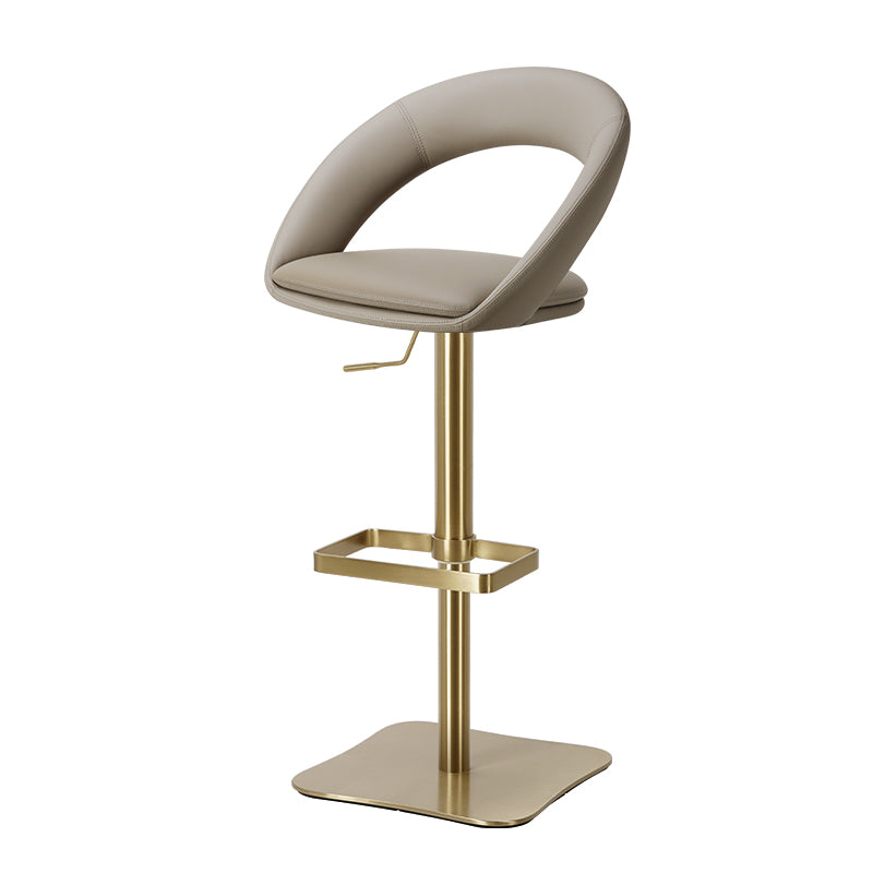 Meirou PU leather bar chair HD-7729 in sleek design, featuring comfortable cushioning and sturdy support.