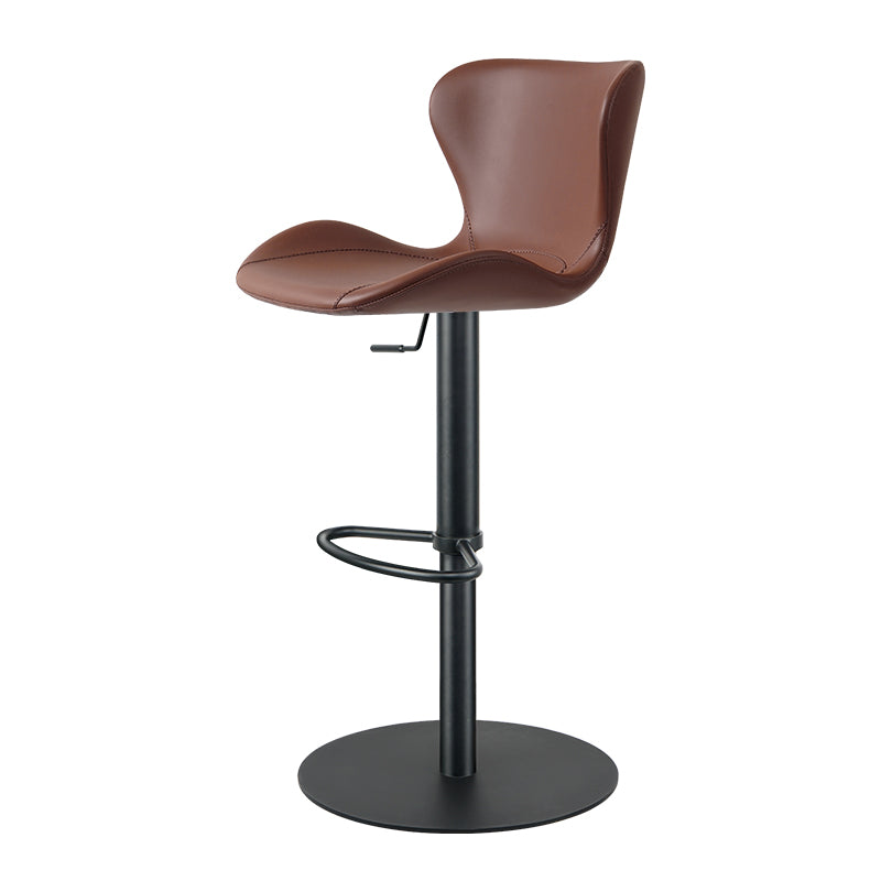Meirou PU Leather HD-7252 bar chair with a sleek design and sturdy base, perfect for modern home or bar settings.